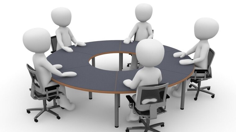 Besprechungsrunde