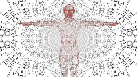 Person-Mann-Polygon-Dreieck