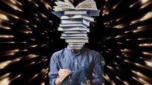 Bücher-Mann-Person-Wissen