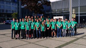Gruppenfoto des Sommercamp Informatik 2020