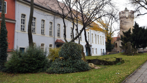 Außenansicht der Rosensäle in Jena