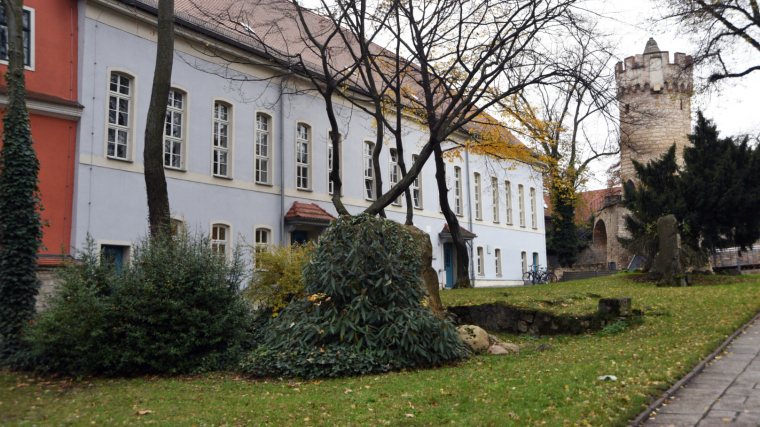 Außenansicht der Rosensäle in Jena